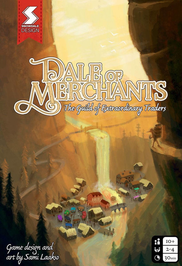 Scatola del gioco di carte Dale of Merchants