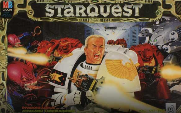 Copertina della scatola di StarQuest